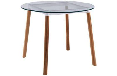 Habitat Bryce Circular Glass Dining Table